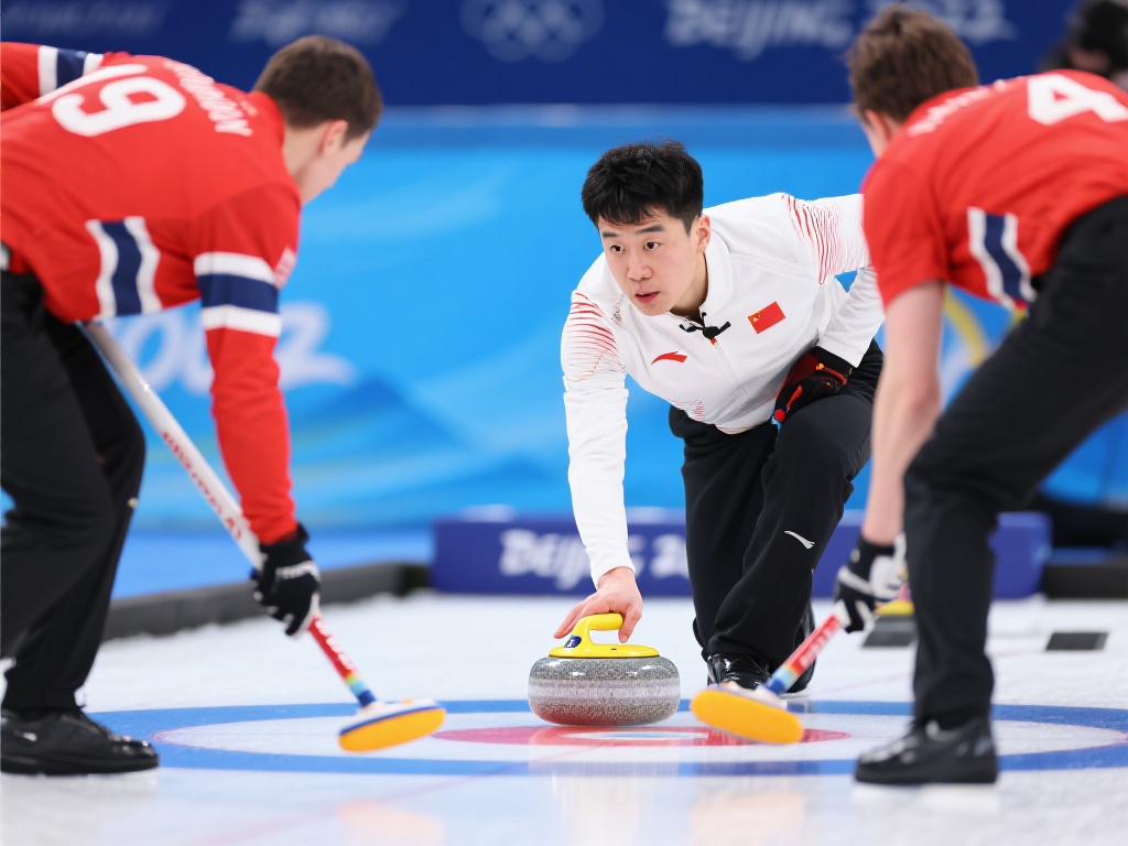 徐晓明神勇表现助中国冰壶10分险胜挪威 徐晓明夺目表现 局势见证竞技智慧
在冰